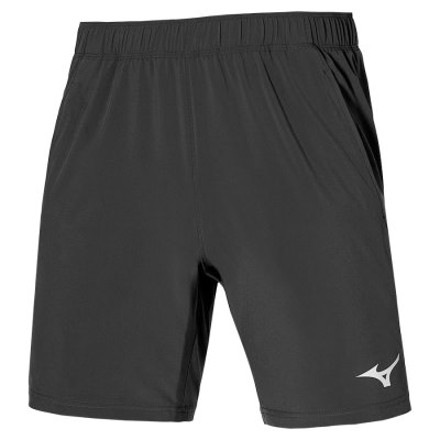 Camisa Polo Mizuno 8 IN Flex Short Hombre - Negros - Chile M847OAFXVW